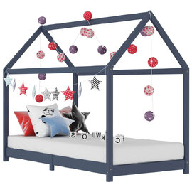 Archbold 90x200cm Wooden Children Daybed In Grey