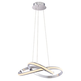 Aria LED Pendant Light In Chrome