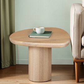 Ashford Wooden Side Table In Natural
