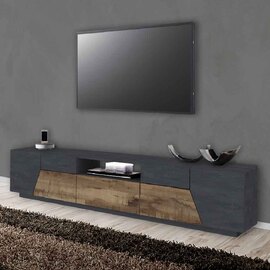 Astoria Small Wooden TV Stand In Report And Pereira Maple