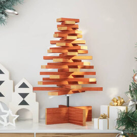 Aurelia 60cm Wooden Christmas Tree - Brown