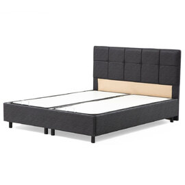 Avelon Fabric Ottoman Storage King Size Bed in Anthracite