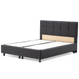 Avelon Fabric Ottoman Storage Small Double Bed in Anthracite
