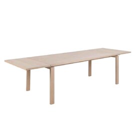 Avon Wooden Extending Dining Table - White Oak