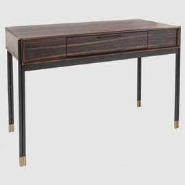 Balta Wooden Dressing Table With 1 Drawer In Ebony