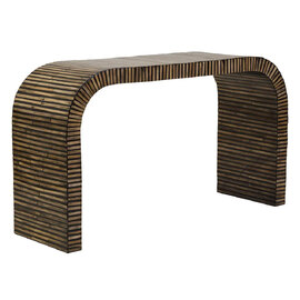 Baltimore Wooden Console Table In Natural