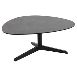 Barstow Small Ceramic Coffee Table In Black Fairbanks