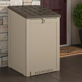 Belcourt Wooden Storage Box In Tan