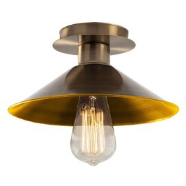 Berceste Cone Metal Ceiling Light in Vintage