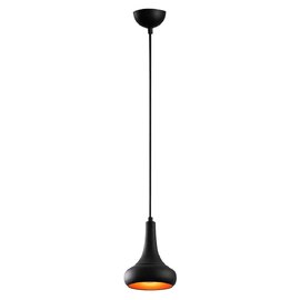 Berceste Large Metal Ceiling Pendant Light in Black