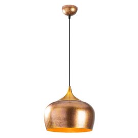 Berceste Metal Bell Ceiling Pendant Light in Gold