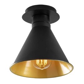 Berceste Metal Ceiling Light in Black