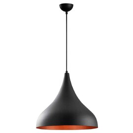 Berceste Metal Ceiling Pendant Light in Matt Black