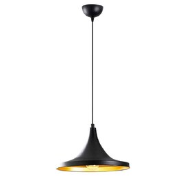 Berceste Metal Dome Ceiling Pendant Light in Black