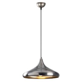 Berceste Metal Dome Ceiling Pendant Light in Silver