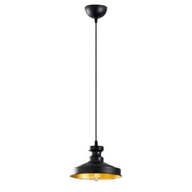 Berceste Metal Vintage Ceiling Pendant Light in Black