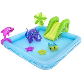 Bestway Fantastic Aquarium Play Center 239x206x86cm In Multicolour