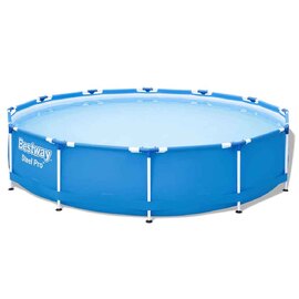 Bestway Swimming Pool Pro With Steel Frame 366x76cm In Blue