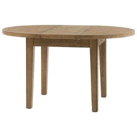 Bethesda Wooden Round Extending Dining Table In Natural