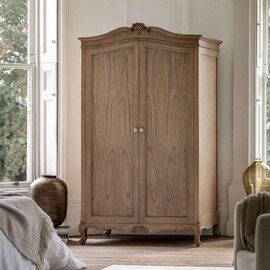 Bethlehem Wooden Wardrobe With 2 Doors In Weathered