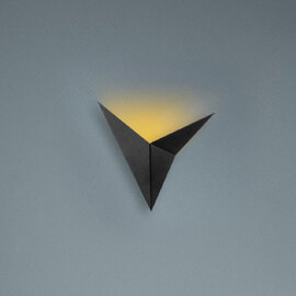 Bird Metal Wall Light in Black