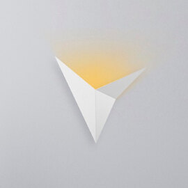 Bird Metal Wall Light in White