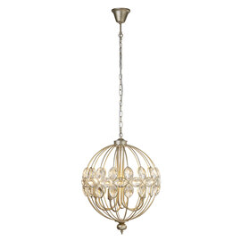 Bracelet 6 Lights Champagne Gold Pendant Celing Light