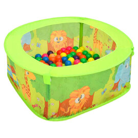 Brevard PE Multicolour Kids Ball Pool With 300 Balls