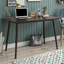 Brittan Wooden Laptop Desk In Walnut