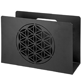 Brooklyn Metal Magazine Rack - Matt Black