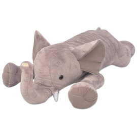 Bulverde 95cm Polyester Plush Elephant Cuddly Toy - Grey