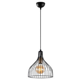 Cafu Metal Ceiling Pendant Light in Black and Antique