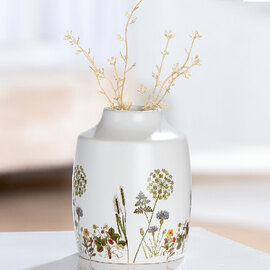 Camarillo Ceramic Flower Vase In White