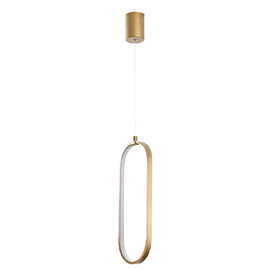 Can Metal Ceiling Pendant Light in Gold