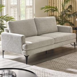 Catskill Fabric 3 Seater Sofa - Oatmeal
