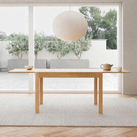 Cazeno Wooden Extending Dining Table in Oak
