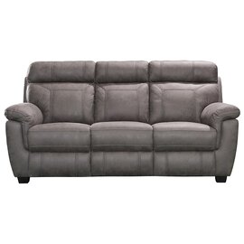 Colyton Fabric 3 Seater Sofa In Grey Finish