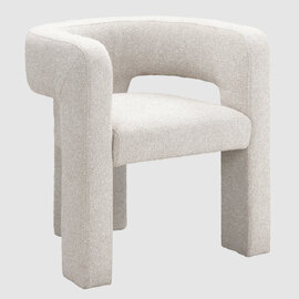 Cresco Fabric Occasional Chair In Mink