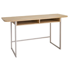 Dalhart Wooden Rectangular Console Table In Oak