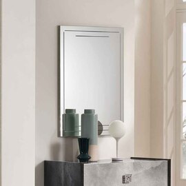 Delora Bedroom Rectangular Wall Mirror