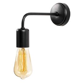 Denge Metal Wall Lamp in Black