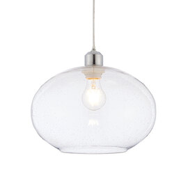 Dimitri Bubble Glass Ceiling Pendant Light In Clear