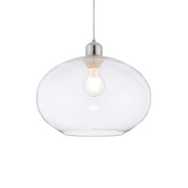 Dimitri Wall Hung Clear Glass Pendant Light