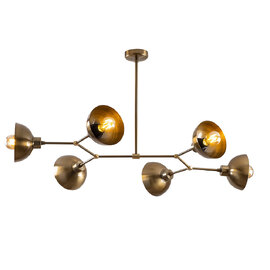 Dram Metal Ceiling Pendant Light in Vintage