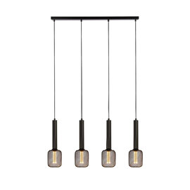 Dulwich 4 Light Bar Pendant Light In Black