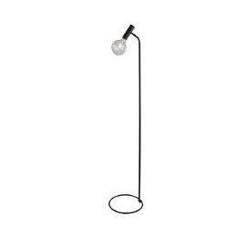 Dulwich Metal Floor Lamp In Black