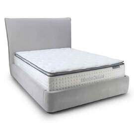 Eldora Fabric Ottoman Storage King Size Bed in Natural