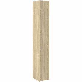 Ellery 30cm Wooden Storage Cabinet with 2 Doors in Sonoma Oak