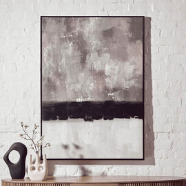 Elmiron Wooden Tonal Abstract Textured Wall Art in Multicolour