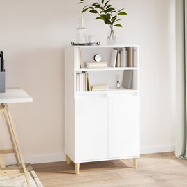 Elmont Wooden Sideboard With 2 Doors In White